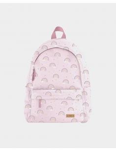 MOCHILA INFANTIL ARCOIRIS ROSA SARO