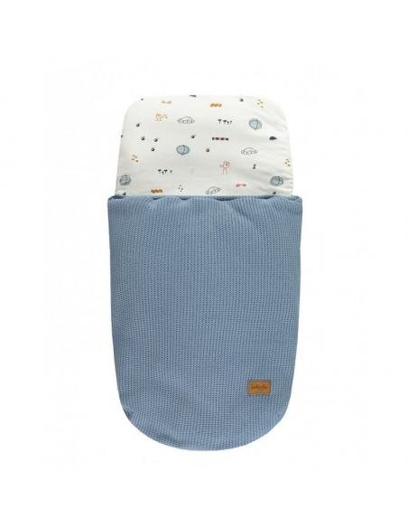 SACO SILLA TRICOT AZUL BABYCLIC