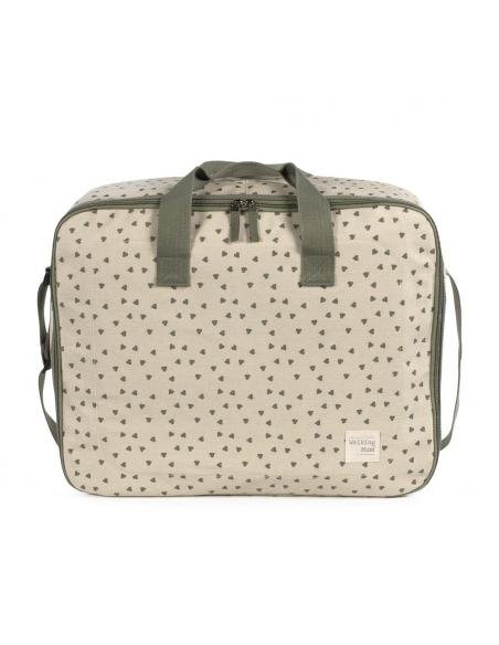 MALETA CORAZONES POPPY MUSGO WALKING MUM