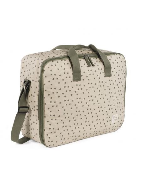 MALETA CORAZONES POPPY MUSGO WALKING MUM