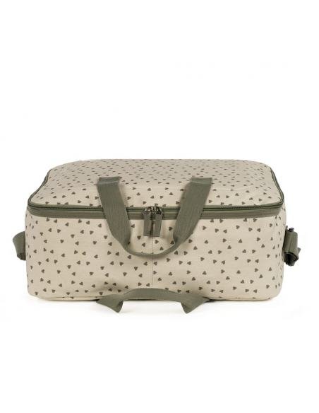 MALETA CORAZONES POPPY MUSGO WALKING MUM