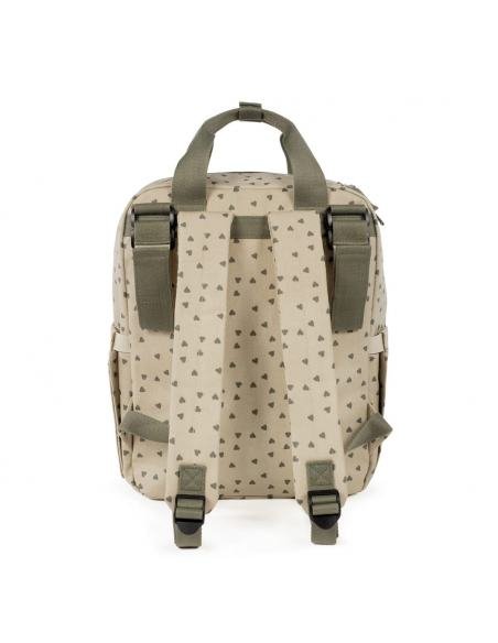 MOCHILA CORAZONES POPPY MUSGO WALKING MUM
