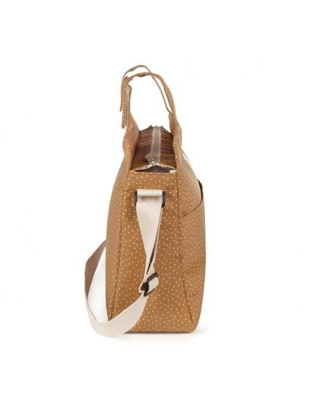 BOLSA CANASTILLA TOPITO POPPY CANELA WALKING MUM