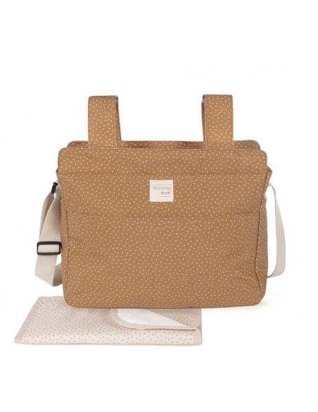 BOLSA CANASTILLA TOPITO POPPY CANELA WALKING MUM