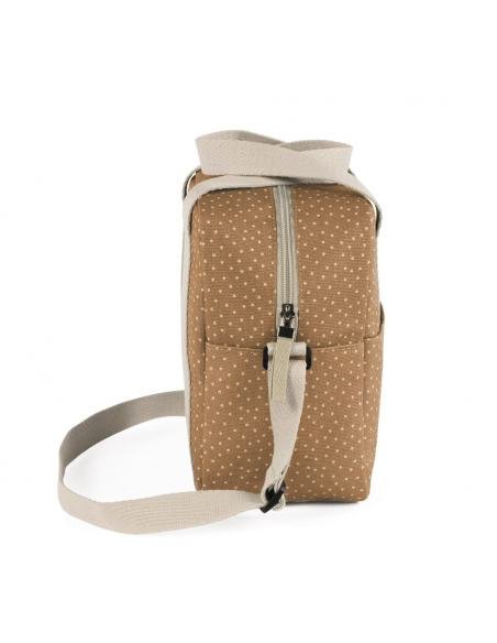 BOLSA TÉRMICA BIBERONES BEBÉS TOPITO POPPY CANELA WALKING MUM