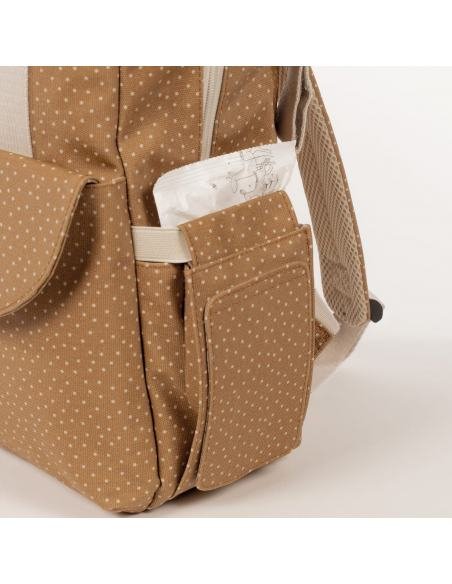 MOCHILA TOPITO POPPY CANELA WALKING MUM