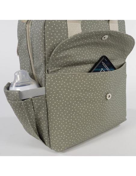 MOCHILA TOPITO POPPY MUSGO WALKING MUM