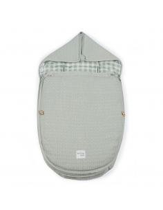 SACO CUCO 2 EN 1 I LOVE VICHY VERDE WALKING MUM