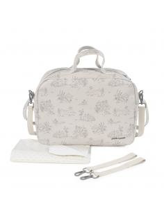 BOLSA CANASTILLA TOILE DE JOUY CREAM PASITO A PASITO