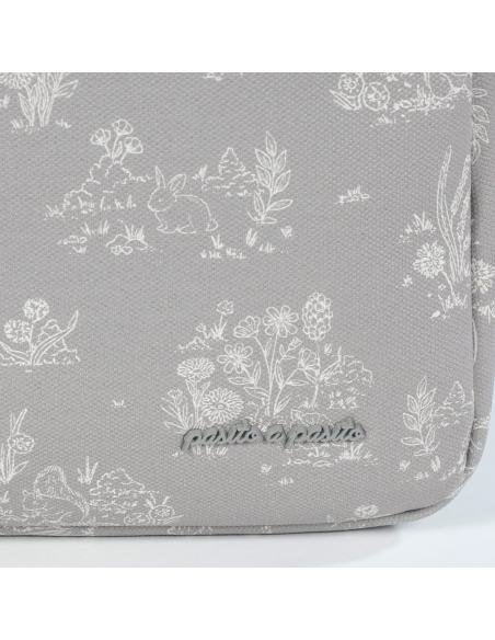 BOLSA CANASTILLA TOILE DE JOUY FOREST PASITO A PASITO