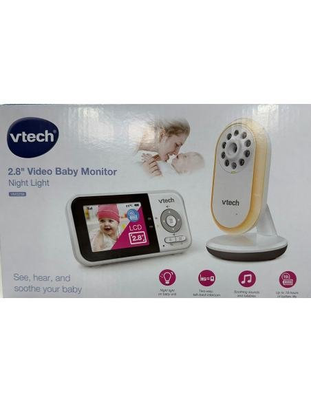 VIGILABEBÉS BABY MONITOR 2.8" Y LUZ NOCTURNA SARO