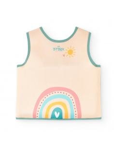 CHALECO FLOTADOR RAINBOW CREAM 19-30KG TALLA M BTBOX 2