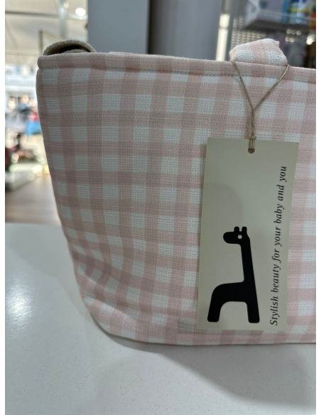 BOLSA MINIBAG IT VICHY ROSA LA GIRAFFA BIANCA & BLUE