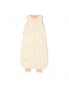 SACO PIJAMA CON PIES DALIA ROSA EMPOLVADA BIMBIDREAMS