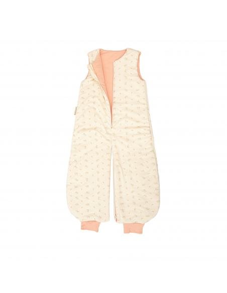 SACO PIJAMA CON PIES DALIA ROSA EMPOLVADA BIMBIDREAMS