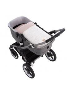 SACO CAPAZO Y COLCHONETA PLUM STREET ROSA CAMBRASS
