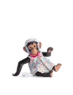 LOLA LA CHIMPANCÉ VESTIDO FLORES  ASI