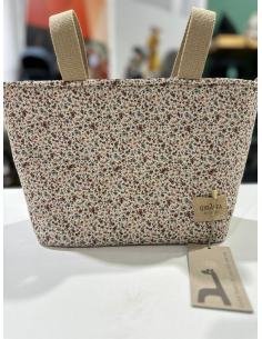 BOLSA TWO LILY FLORES LA GIRAFFA BIANCA & BLUE