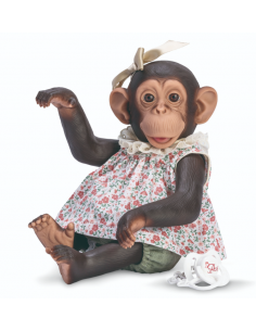 LOLA LA CHIMPANCE CONJUNTO FLORES SALMON ASI