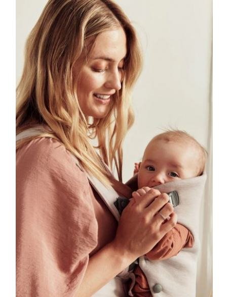 MOCHILA PORTA BEBÉ MINI BEIGE CLARO BABYBJÖRN