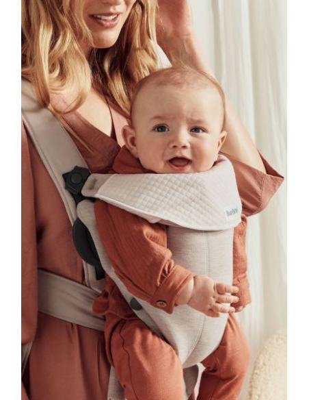 MOCHILA PORTA BEBÉ MINI BEIGE CLARO BABYBJÖRN