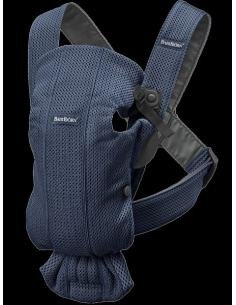 MOCHILA PORTA BEBÉ MINI AZUL MARINO BABYBJÖRN 2