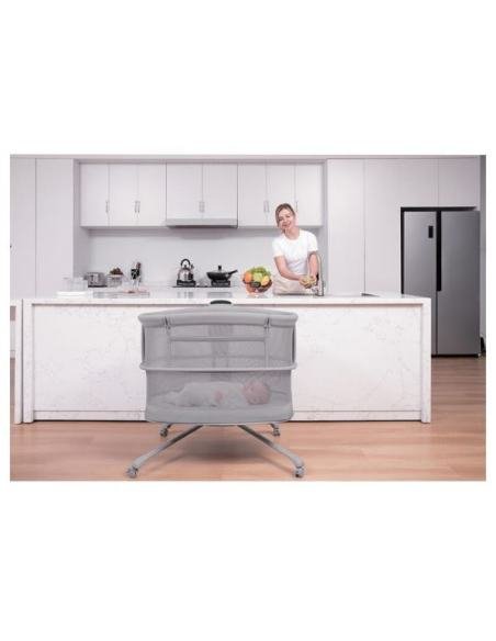MINICUNA COLECHO DARK GREY OLMITOS