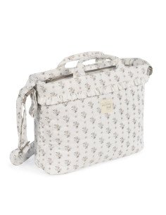 BOLSA CANASTILLA BOTTON FLORES WALKING MUM