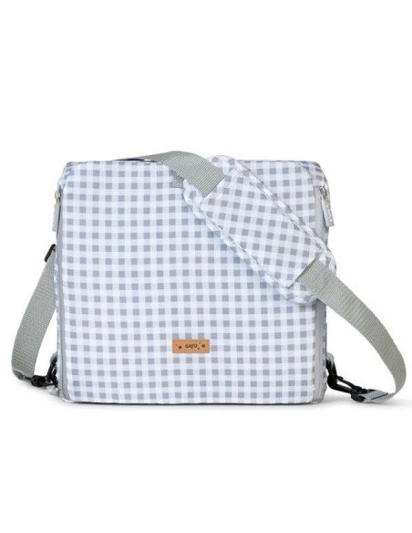 TRONA PORTABLE VICHY GRIS SARO