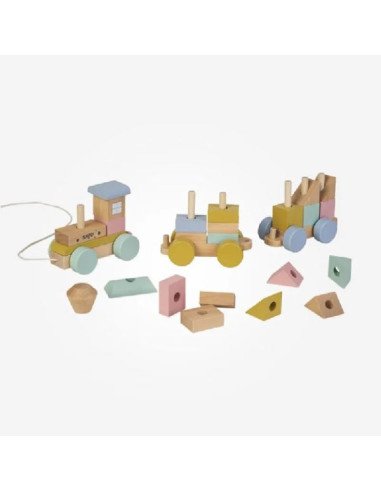 TREN DE MADERA UNIQUE SARO