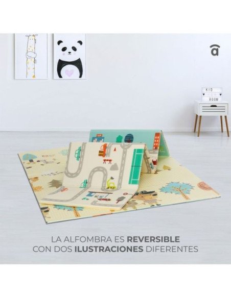 ALFOMBRA DE JUEGOS PLEGABLE XXL ASALVO
