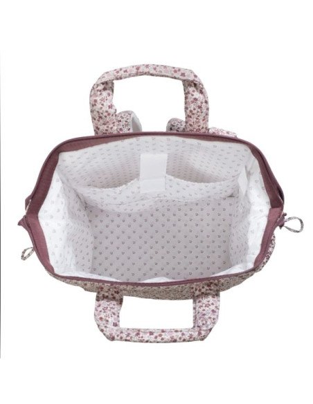 MOCHILA CHERRY FLORES PASITO A PASITO