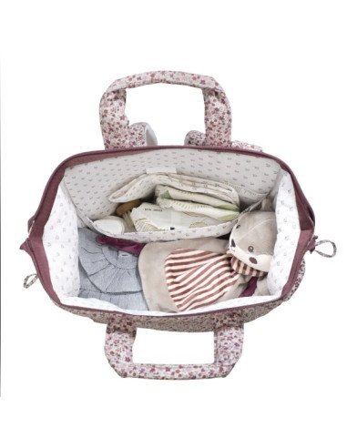 MOCHILA CHERRY FLORES PASITO A PASITO