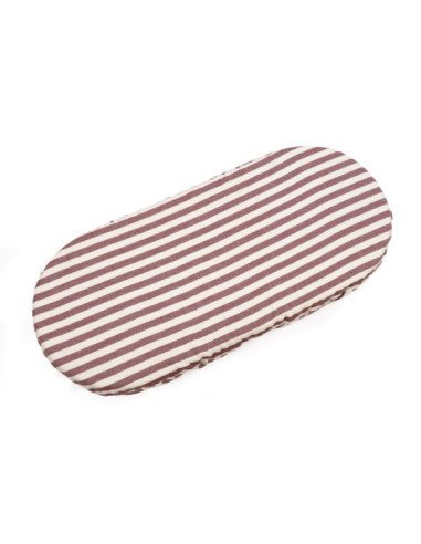 SET/2 SÁBANAS BAJERAS CUCO CHERRY RAYAS PASITO A PASITO