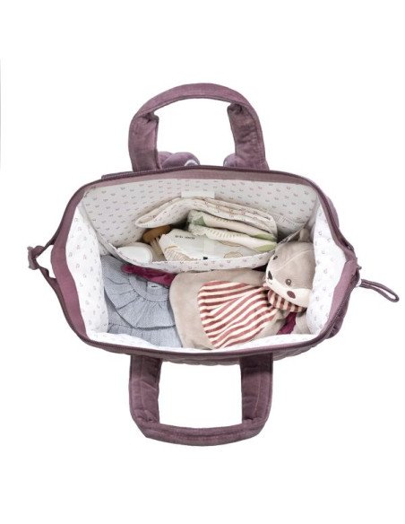 MOCHILA CHERRY VELVET PASITO A PASITO