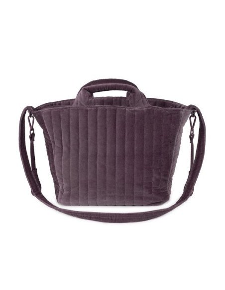 BOLSA CANASTILLA CHERRY VELVET PASITO A PASITO