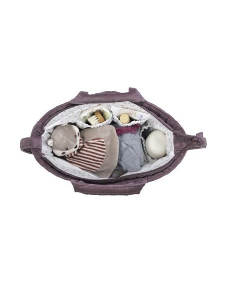 BOLSA CANASTILLA CHERRY VELVET PASITO A PASITO