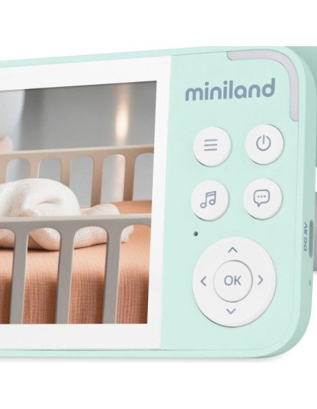 VIGILABEBES DE VIDEO DIGIMONITOR 5" HD MINILAND