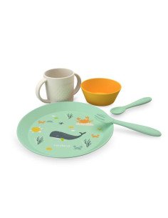 VAJILLA DE APRENDIZAJE OCEAN MINILAND