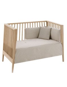 JGO 2 PCS.COLCHA I-V. CUNA 60 DERBY BEIGE 60X120X3 CAMBRASS