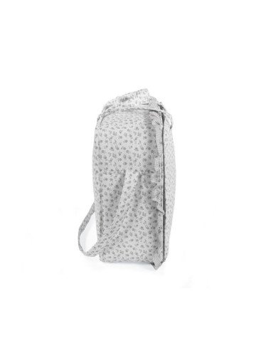 MALETA LITTLE BLOOM FLOR GRIS WALKING MUM