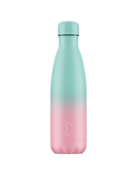 BOTELLA ACERO INOXIDABLE GRADIENT PASTEL 500ML CHILLY´S